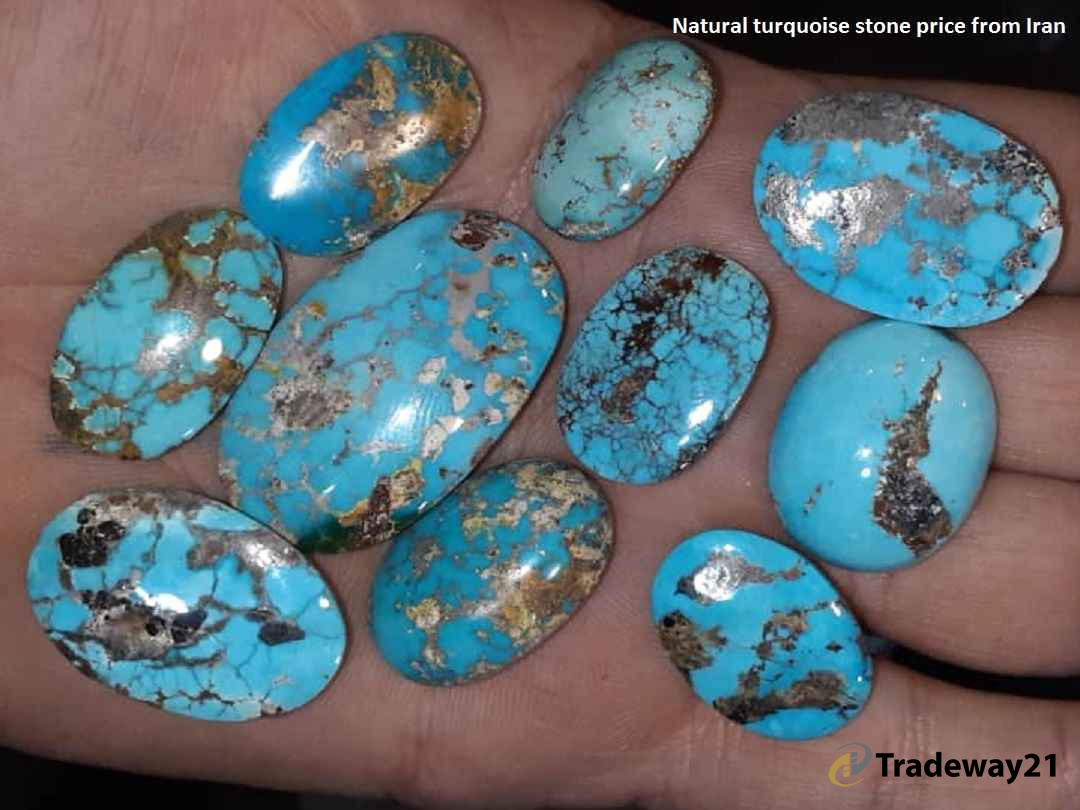 Natural turquoise stone price from Iran | Iranian Turquoise price per carat