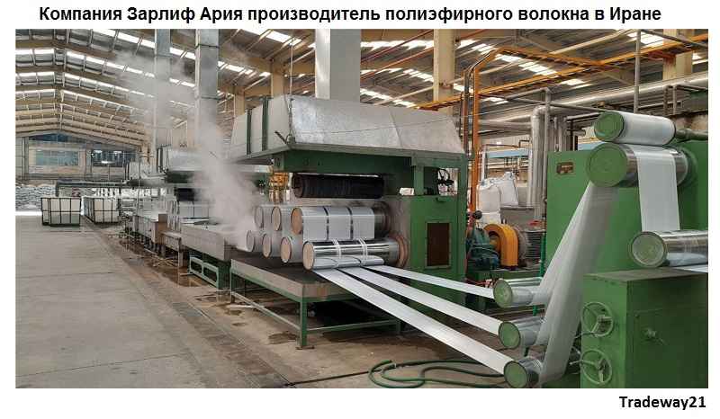Зарлиф Ария производитель полиэфирного волокна в Иране